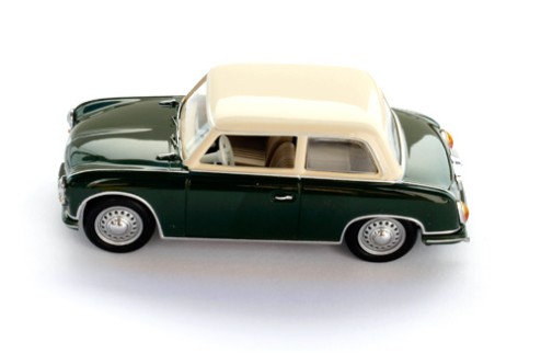 AWZ P70 Limousine - Green & Cream - 1955
