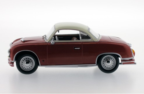 AWZ P70 Coupe - Dark Bordeaux and Whte - 1958