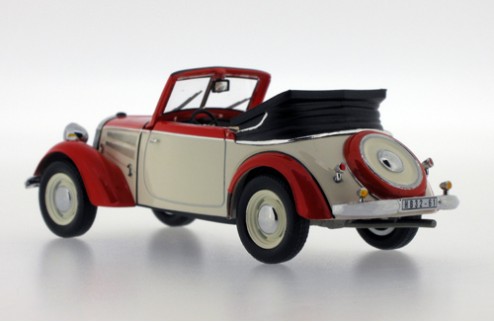 IFA F8 Cabrio - Red and Off-White - 1953