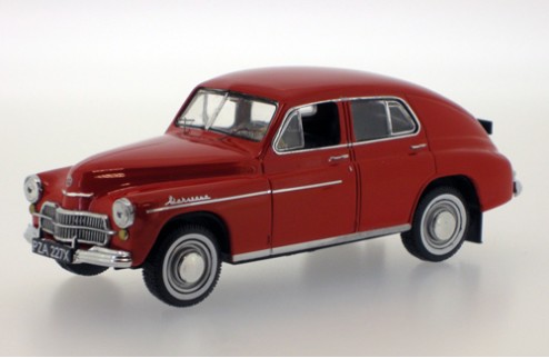 Warszawa 201 - Dark Red - 1960