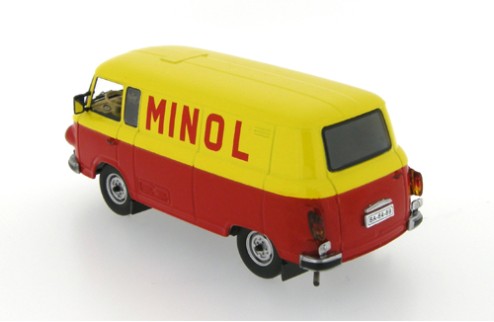 Barkas B1000 Minol Kastenwagen - Red & Yellow - 1960