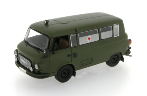 Barkas B1000 Military Ambulance - Dark Green - 1964