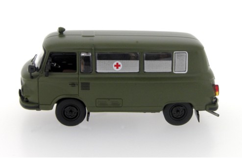 Barkas B1000 Military Ambulance - Dark Green - 1964
