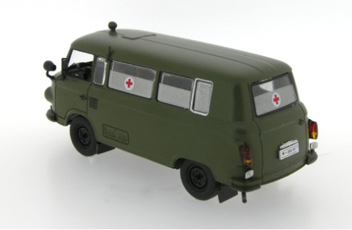 Barkas B1000 Military Ambulance - Dark Green - 1964