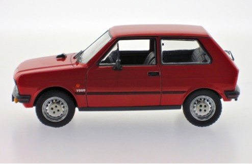 Yugo 45 - Red with brown interiors - 1980