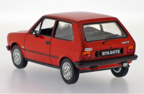 Yugo 45 - Red with brown interiors - 1980