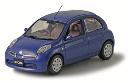 NISSAN Micra Facelift Wild Blueberry 2006