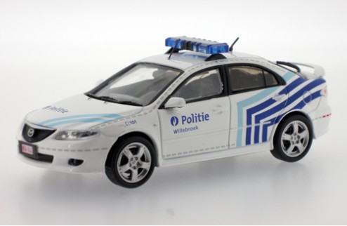 MAZDA 6 Belgium Police car 2004