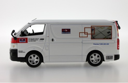 TOYOTA Hiace Malaysia Post delivery van