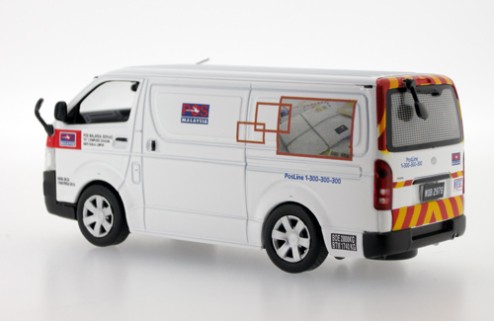 TOYOTA Hiace Malaysia Post delivery van