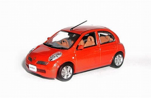 NISSAN MARCH Paprika Orange