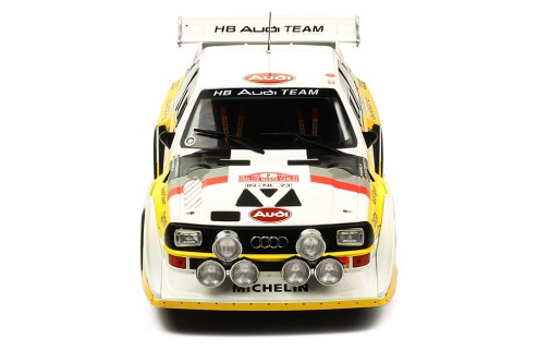 AUDI Sport Quatro S1 #2 W. Röhrl-C. Geistdörfer Rally Monte Carlo 1986