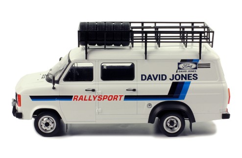 FORD TRANSIT MK II 1979 -RALLY ASSISTANCE DAVID SUTTON (WITH ROOF ACCESSORIES)