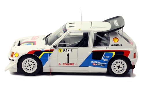 PEUGEOT 205 T16 E2 #1 T. Salonen-S. Harjanne Rally Monte-Carlo 1986