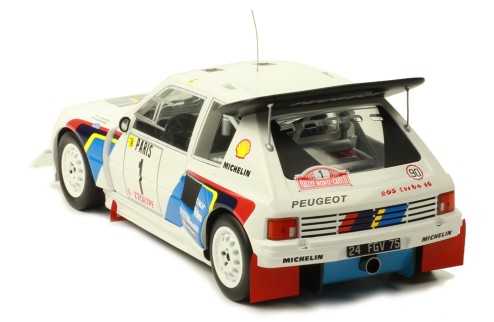 PEUGEOT 205 T16 E2 #1 T. Salonen-S. Harjanne Rally Monte-Carlo 1986