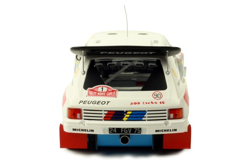 PEUGEOT 205 T16 E2 #1 T. Salonen-S. Harjanne Rally Monte-Carlo 1986