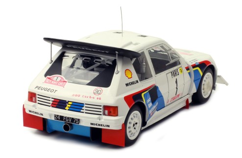 PEUGEOT 205 T16 E2 #1 T. Salonen-S. Harjanne Rally Monte-Carlo 1986