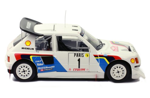 PEUGEOT 205 T16 E2 #1 T. Salonen-S. Harjanne Rally Monte-Carlo 1986