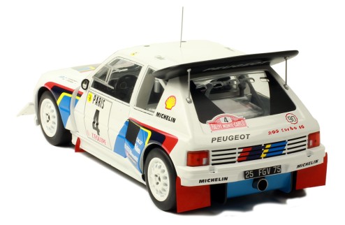 PEUGEOT 205 T16 E2 #4 J. Kankkunen-J. Piiironen Rally Monte-Carlo 1986