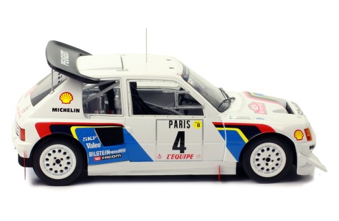 PEUGEOT 205 T16 E2 #4 J. Kankkunen-J. Piiironen Rally Monte-Carlo 1986