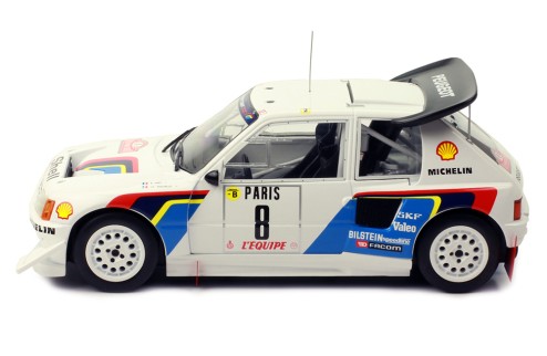 PEUGEOT 205 t16 E2 #8 B. Saby-J. Fauchille Rally Monte-Carlo 1986