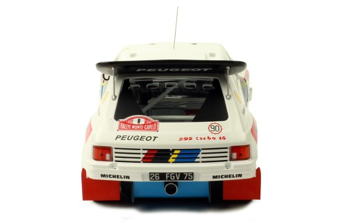 PEUGEOT 205 t16 E2 #8 B. Saby-J. Fauchille Rally Monte-Carlo 1986
