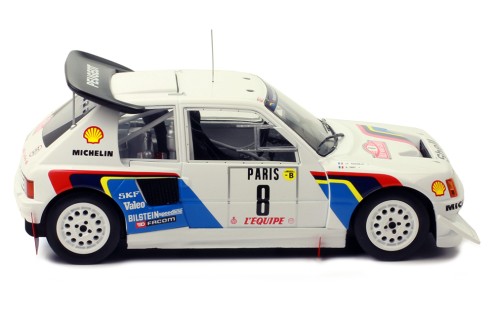 PEUGEOT 205 t16 E2 #8 B. Saby-J. Fauchille Rally Monte-Carlo 1986