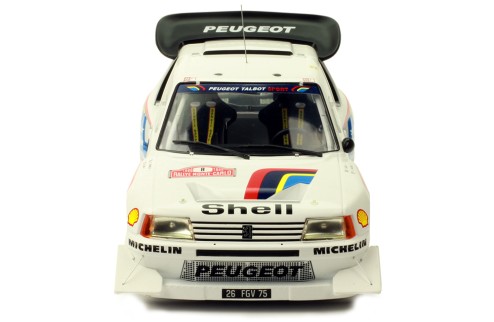 PEUGEOT 205 t16 E2 #8 B. Saby-J. Fauchille Rally Monte-Carlo 1986