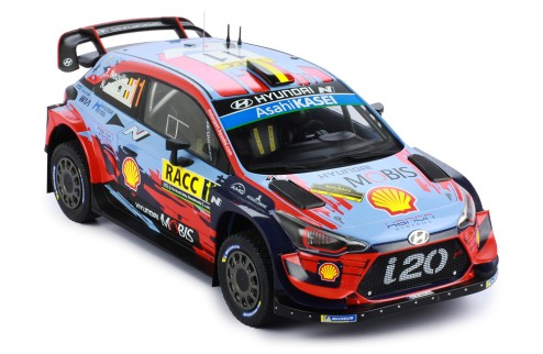 HYUNDAI i20 Coupe WRC #11 T. Neuville - N. Gilsoul  Winner Rally Catalunya 2019