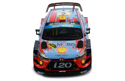 HYUNDAI i20 Coupe WRC #6 D. Sordo - C. Del Barrio 3rd  Rally Catalunya 2019