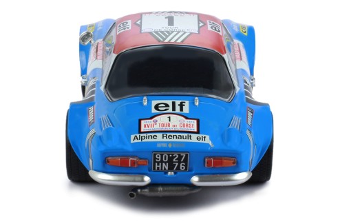 RENAULT Alpine A110 1600S #1 J.P.Nicolas - M.Vial Winner Rally Tour De Corse 1973 