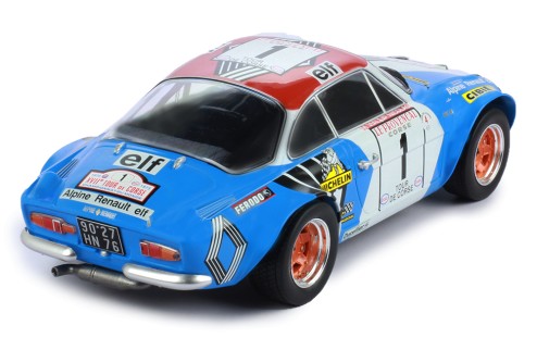 RENAULT Alpine A110 1600S #1 J.P.Nicolas - M.Vial Winner Rally Tour De Corse 1973 