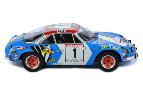 RENAULT Alpine A110 1600S #1 J.P.Nicolas - M.Vial Winner Rally Tour De Corse 1973 