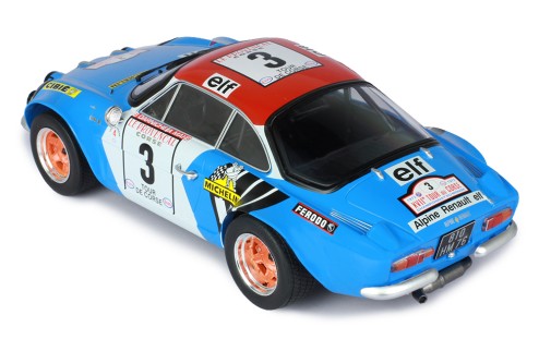 RENAULT Alpine A110 1600S #3 B.Darniche - A.Mahe Rally Tour De Corse 1973 