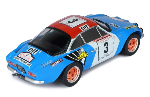 RENAULT Alpine A110 1600S #3 B.Darniche - A.Mahe Rally Tour De Corse 1973 