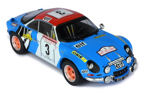 RENAULT Alpine A110 1600S #3 B.Darniche - A.Mahe Rally Tour De Corse 1973 