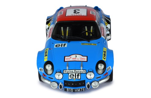 RENAULT Alpine A110 1600S #3 B.Darniche - A.Mahe Rally Tour De Corse 1973 