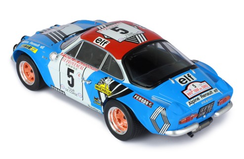 RENAULT Alpine A110 1600S #5 J.F.Piot - J.De Alexandris Rally Tour De Corse 1973 