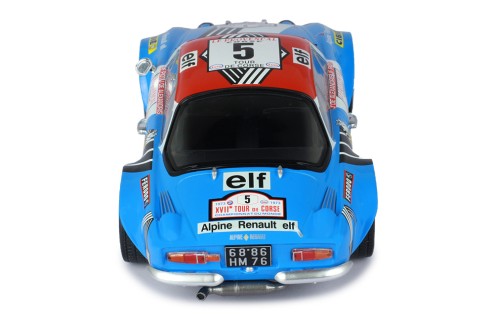 RENAULT Alpine A110 1600S #5 J.F.Piot - J.De Alexandris Rally Tour De Corse 1973 