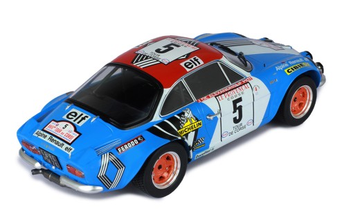 RENAULT Alpine A110 1600S #5 J.F.Piot - J.De Alexandris Rally Tour De Corse 1973 