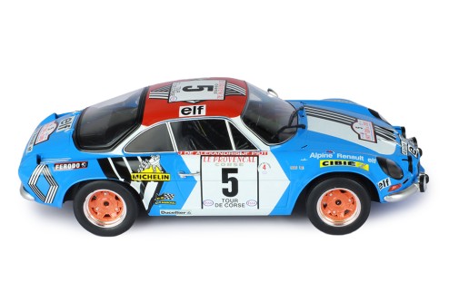 RENAULT Alpine A110 1600S #5 J.F.Piot - J.De Alexandris Rally Tour De Corse 1973 
