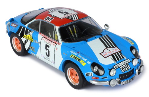 RENAULT Alpine A110 1600S #5 J.F.Piot - J.De Alexandris Rally Tour De Corse 1973 