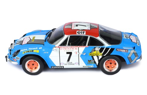 RENAULT Alpine A110 1600S #7 J.L.Therier - M.Callewaert Rally Tour De Corse 1973 