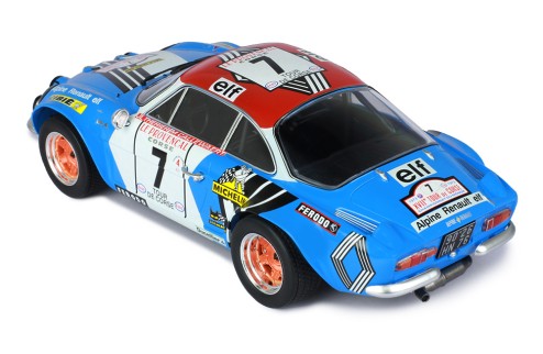 RENAULT Alpine A110 1600S #7 J.L.Therier - M.Callewaert Rally Tour De Corse 1973 