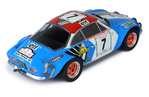 RENAULT Alpine A110 1600S #7 J.L.Therier - M.Callewaert Rally Tour De Corse 1973 