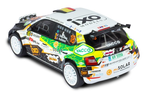 ŠKODA FABIA R5 EVO #18 C. De Cecco-J. Humblet Rally Condroz 2019