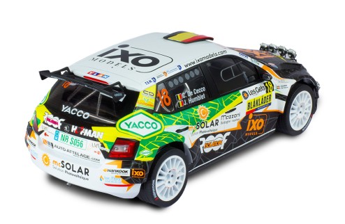 ŠKODA FABIA R5 EVO #18 C. De Cecco-J. Humblet Rally Condroz 2019
