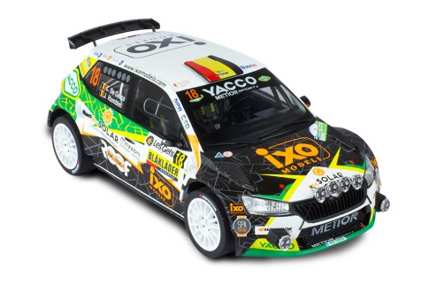 ŠKODA FABIA R5 EVO #18 C. De Cecco-J. Humblet Rally Condroz 2019