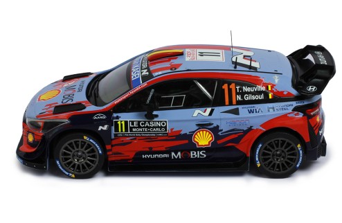 HYUNDAI i20 Coupe WRC #11 T. Neuville - N. Gilsoul  Winner Rallye Monte-Carlo 2020
