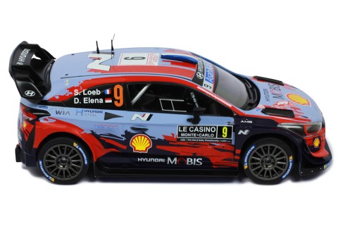 HYUNDAI i20 Coupe WRC #9 S. Loeb-D. Elena Rallye Monte-Carlo 2020
